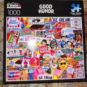 1000 piece White Mountain Puzzle